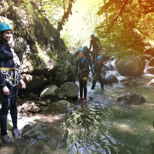 Canyoning enfants annecy